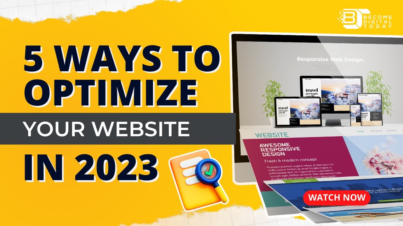 Here's Five Ways to Optimize Your Website