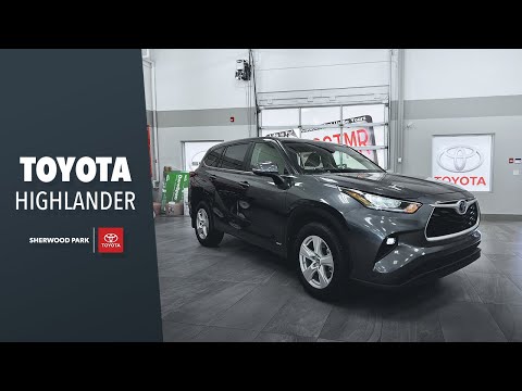 2023 toyota highlander le hybrid tour