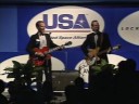 the byrds roger mcguinn performs some of the byrds hits with astronaut hoot gibson at the 2008 astronaut scholarship foundation hall of fame induction dinner.