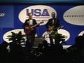 The Byrds Roger McGuinn Performs with Astronaut Hoot Gibson