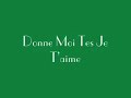 Luciie Azard - Donne Moii Tes Je T'aiime (L')
