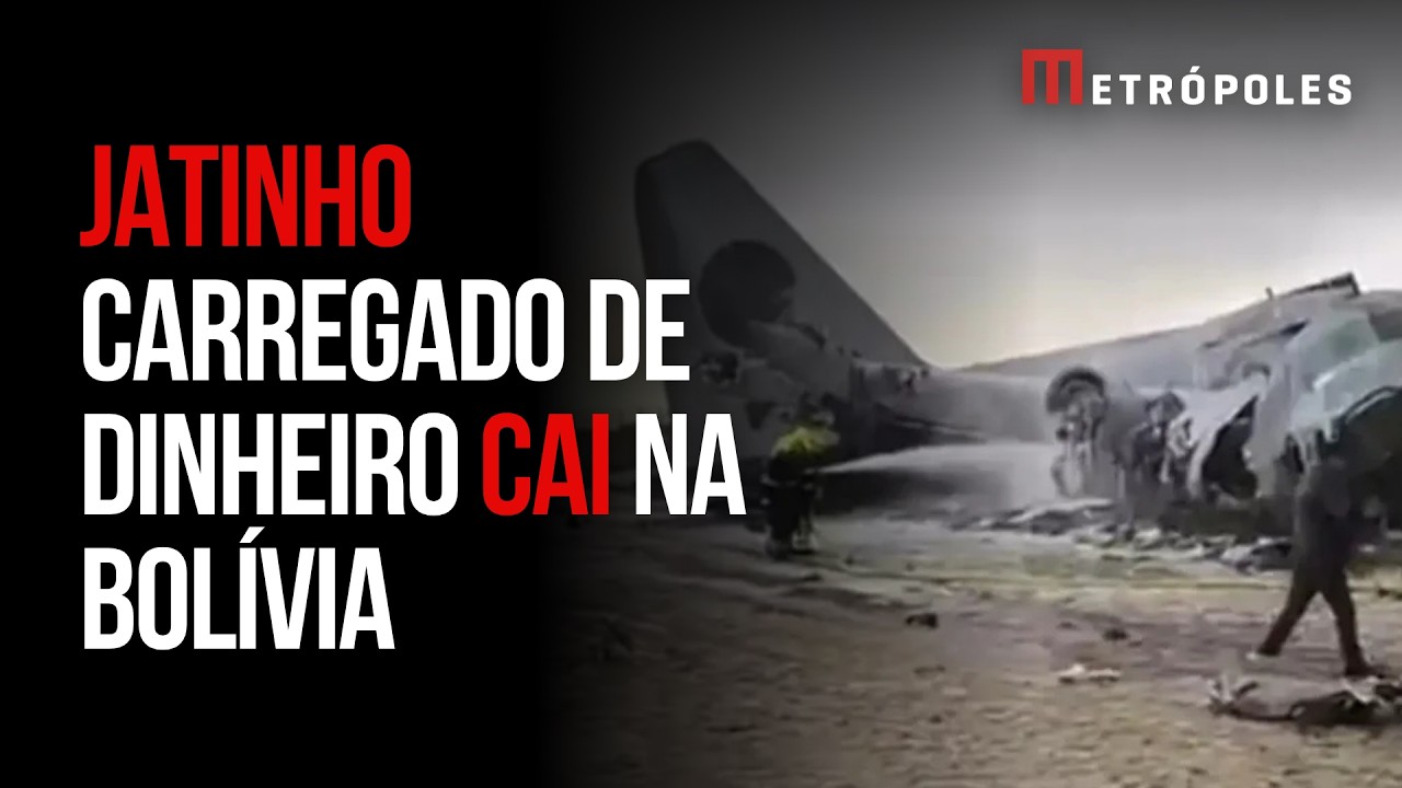 Jatinho voa em círculos por cerca de 2 horas antes de cair na Bolívia