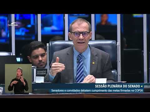 Senado debate mudanças climáticas e desafios para a COP27