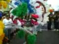 Morena En plumaje Carnaval de Santiago final 2009