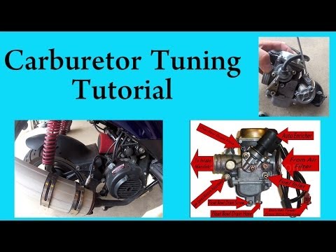how to clean a carburetor of a scooter