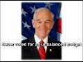 Ron Paul: Once in a Lifetime Ron Paul: Once in a Lifetime