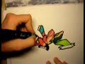 graffiti juice sketch