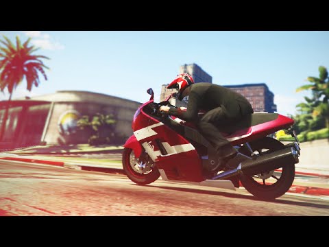 GTA 5 Stunts - Awesome Bike Stunt! - (GTA V Stunts & Fails)