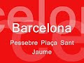 PESSEBRE PLAÇA SANT JAUME 2009