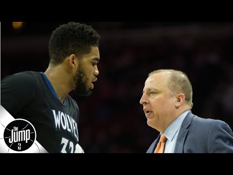 Video: Karl-Anthony Towns' comments were a slap in the face to Tom Thibodeau - Tim MacMahon | The Jump