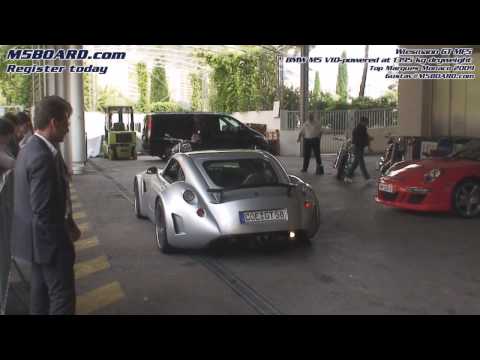 HD: Wiesmann GT MF5 V10 BMW M5-powered testdrive in Monte Carlo, Monaco