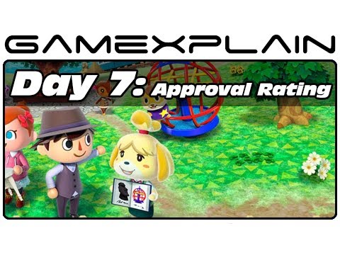 Animal Crossing: New Leaf - Day 7: Approval Ratings (3DS Video Preview)