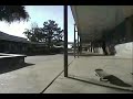 marshall doing nollie tailslide 270 out