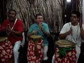 Curimba da Casa de Caridade, logo no início, tocando e cantando pontos na Festa de São Cosme, São Damião e Doum ...