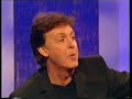 1999 Paul McCartney on Parkinson Part 4/14