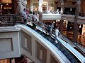 Forum Shops Curved Escalators 02
