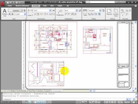 How To Scale In Autocad Without Changing Dimensions