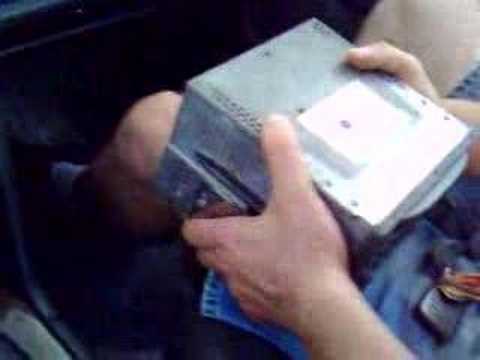 how to remove cd player from volvo xc90