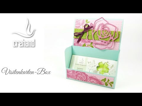 Visitenkartenbox - Kreativ mit crehand & Stampin' Up!