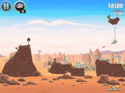 Angry Birds Star Wars Part 1, Levels 1-40
