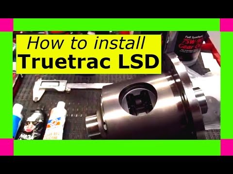 How to install a Detroit Locker Truetrac limited slip differential carrier. 8.5 8.6 8.625