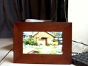 Real Wood Digital Photo Frame (Concave) coffee colour Real Wood Digital Photo Frame (Concave) coffee colour