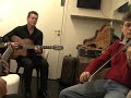 the rosenberg trio & tim kliphuis rehearse a speedy ol' man river just before their show at duc des lombards in paris, april 7th, 2008.