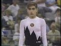 oksana chusovitina   1992 olympics ef   floor exercise