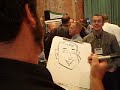 caricature at tradeshow caricature at tradeshow