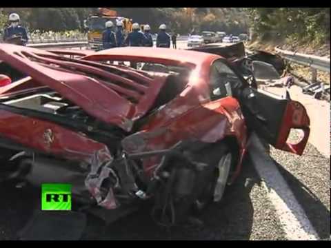 Ατύχημα με 8 Ferrari και μία Lamborghini! (ΦΩΤΟ+ΒΙΝΤΕΟ)