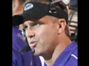 Coach Mark Hudspeth of UNA talks with Bo so far this season