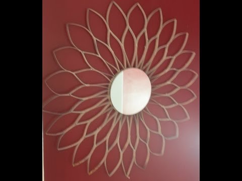 wall art - Wow I forgot to mention you need those little mirrors!! I found a pack of 3 mirrors for $2 at the Dollar store! Sorry about that! Please let me know if you t...