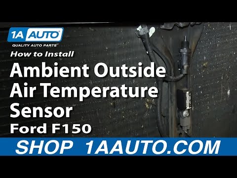 How To Install Replace Ambient Outside Air Temperature Sensor 2004-08 Ford F150