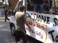 Corteo del Comitato Lavoratori Irregolari