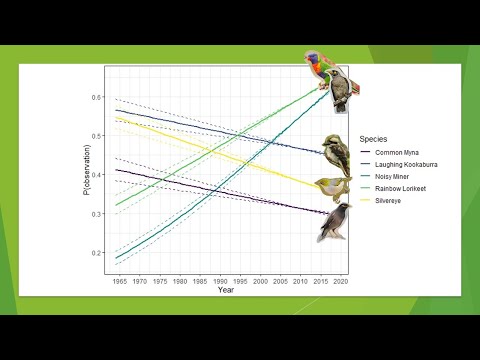 <p>Big changes in Australia’s backyard birds</p>
 video thumbnail