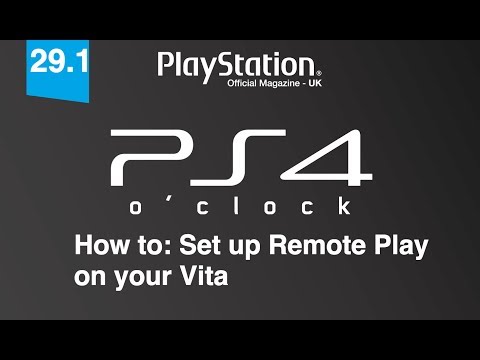 how to set up remote play on ps vita