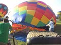Hot Air Balloon Inflation