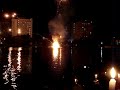 Boat Burning - University of Miami Homecoming 2006