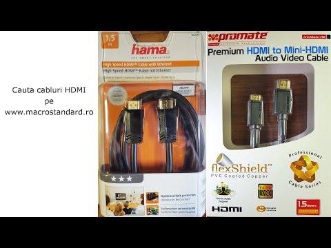 Click aici pentru vizualizare Cabluri HDMI Hama si Promate Cabluri HDMI Hama si Promate