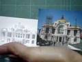 3d business card Bellas Artes Palace Mexico City