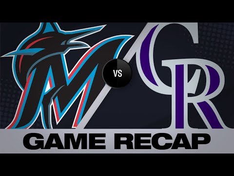 Video: McMahon, Rockies rout Marlins, 11-4 | Marlins-Rockies Game Highlights 8/17/19