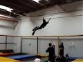 Amazing Jump On A Trampoline