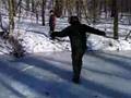 Ice Sliding at Battelle Darby Creek