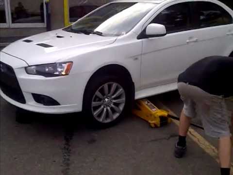 how to change evo x sst oil