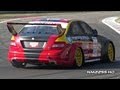 Mercedes C63 AMG Race Car Awesome Sound!