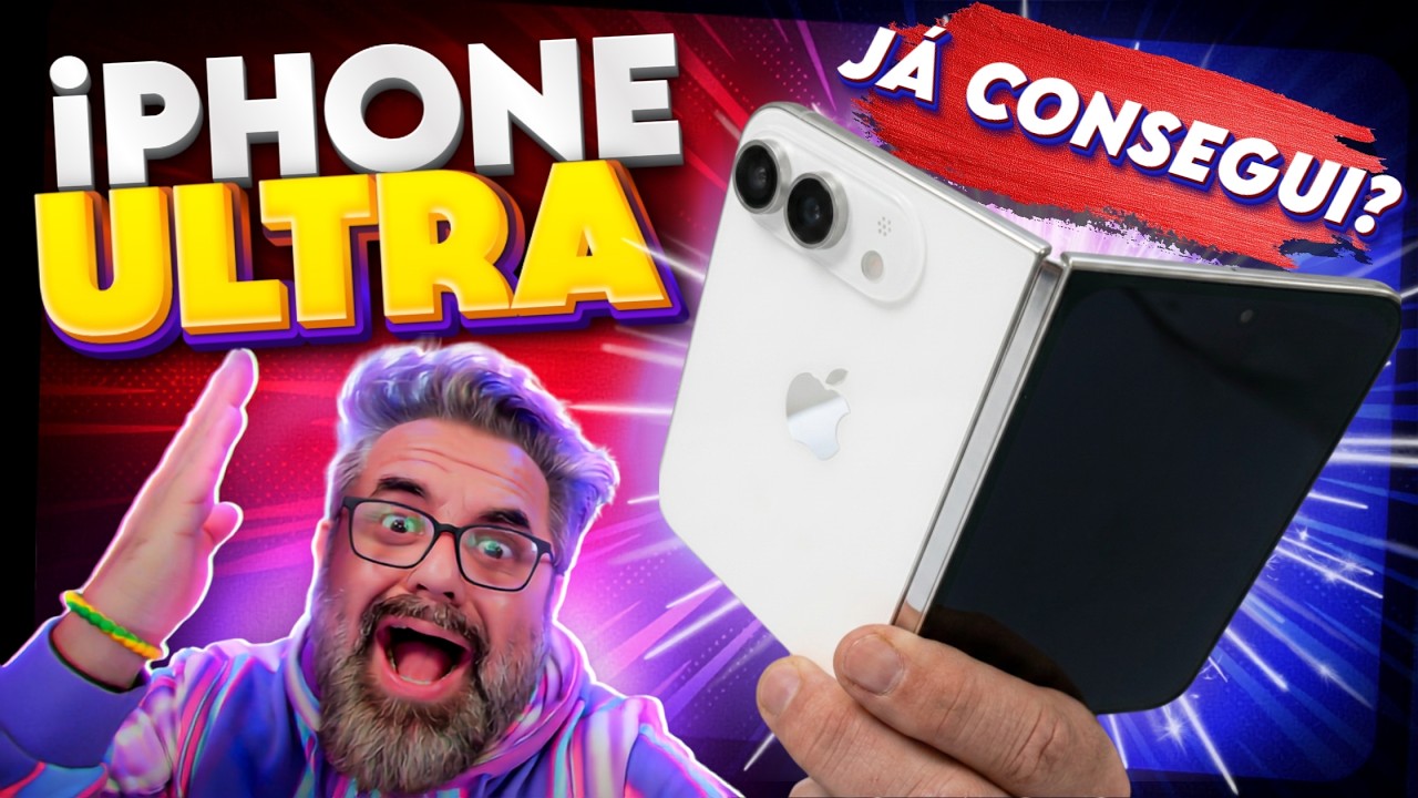 iPhone ULTRA: JÁ CONSEGUI "o dobrável" da Apple? Vai ser ISSO mesmo?