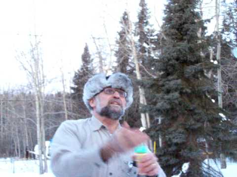 Blowing Bubbles At -45C With A Super Canadian Couple