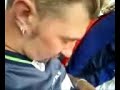 DAVE GETS SMACKED! for falling asleep at a Seahawks Game...