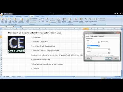 how to define excel range