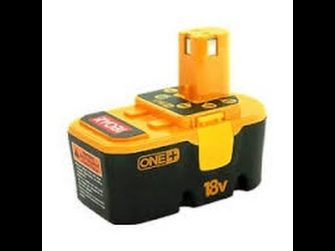 how to repair ryobi 18v battery